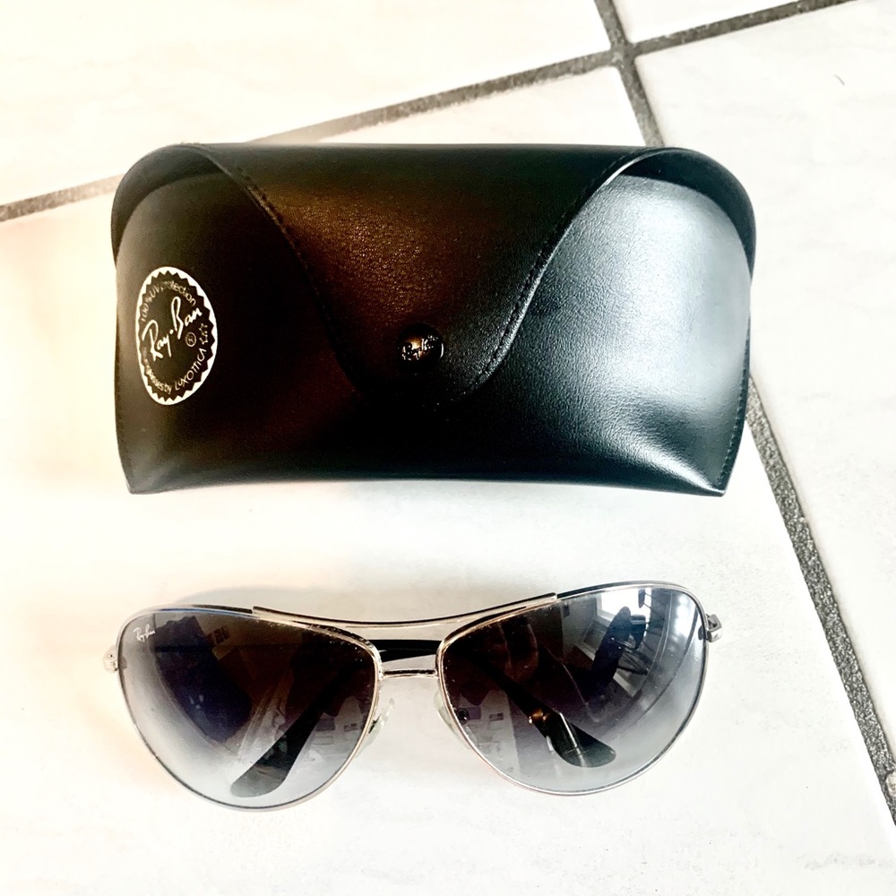 ray bans with case
